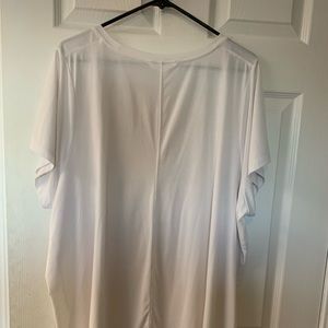 Athleta t-shirt, white, 2x